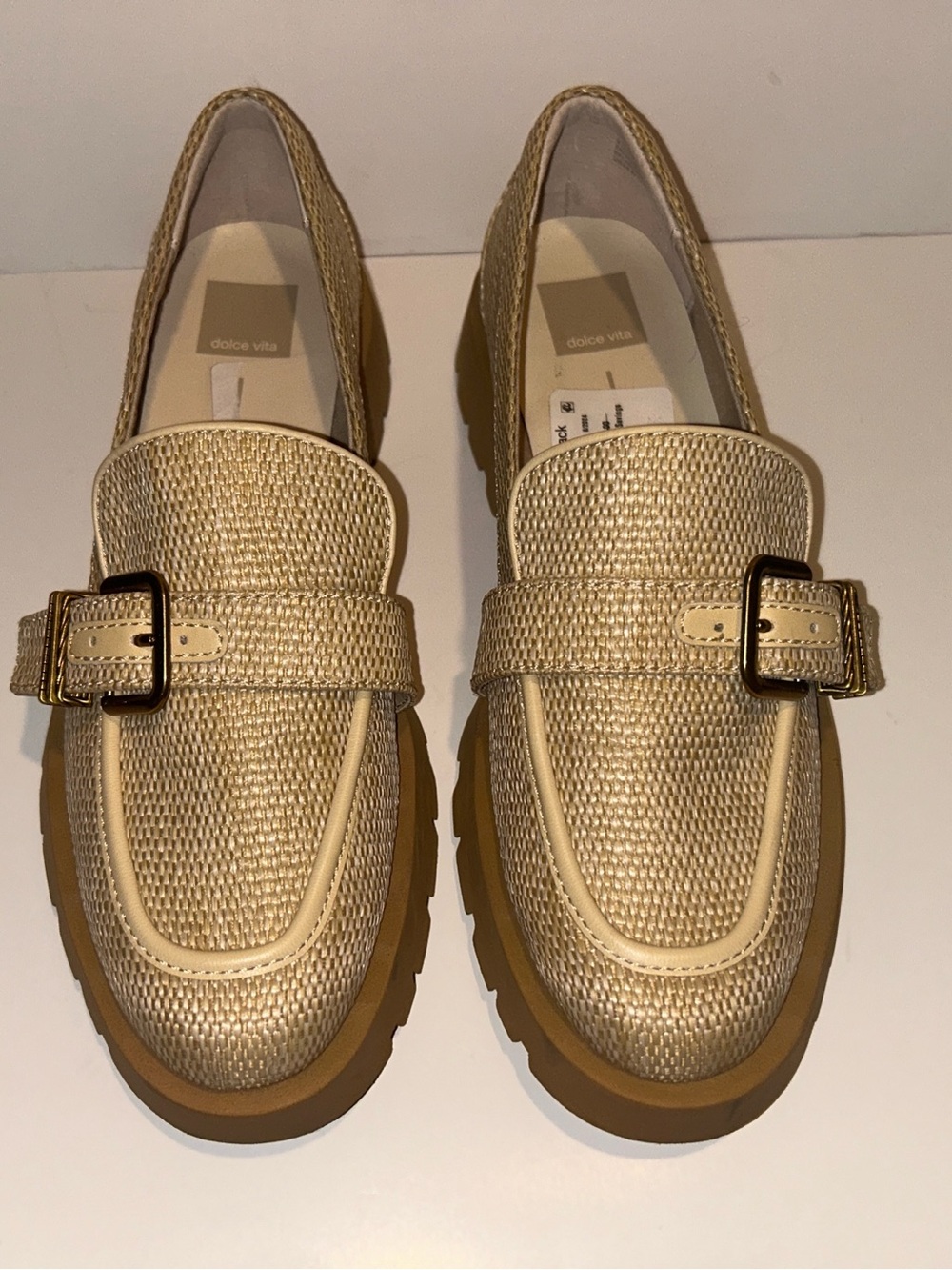 Dolce-vita Women's Gold Loafers